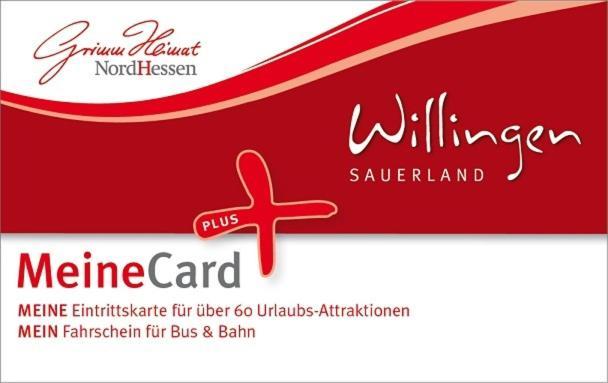 Haus Alexandra Inkl Meinecard Plus Willingen  Dış mekan fotoğraf
